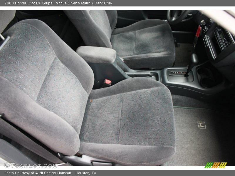 Vogue Silver Metallic / Dark Gray 2000 Honda Civic EX Coupe