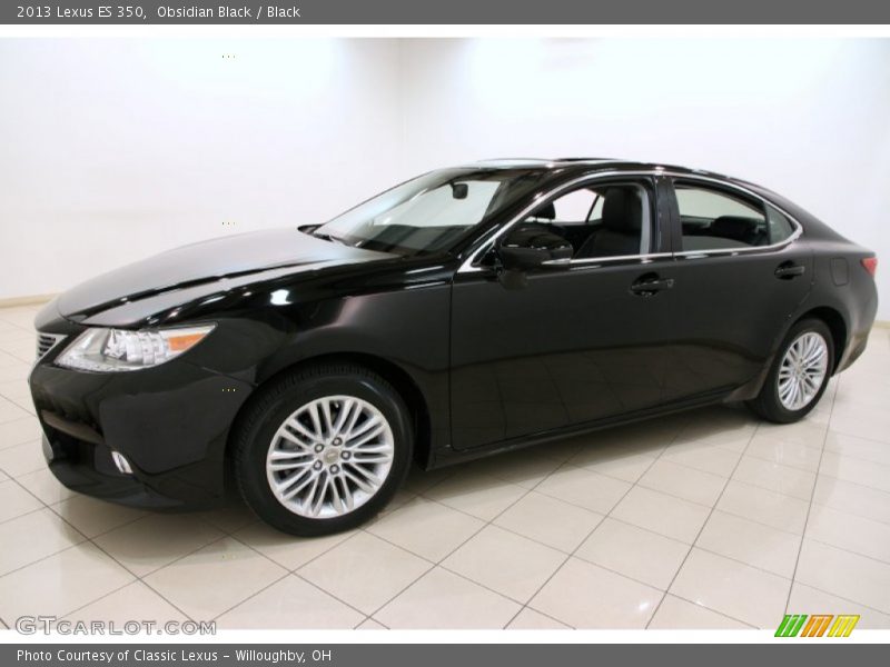 Obsidian Black / Black 2013 Lexus ES 350