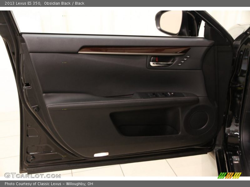 Obsidian Black / Black 2013 Lexus ES 350