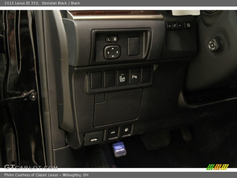 Obsidian Black / Black 2013 Lexus ES 350