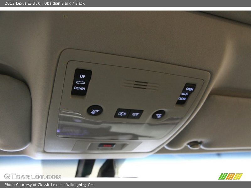 Obsidian Black / Black 2013 Lexus ES 350