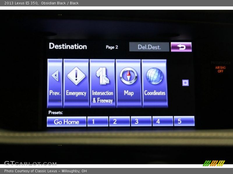 Obsidian Black / Black 2013 Lexus ES 350