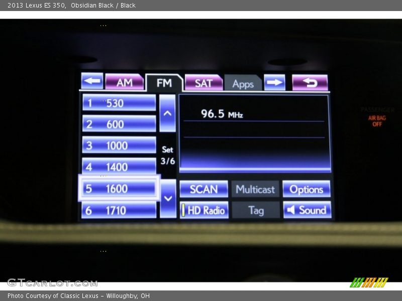 Obsidian Black / Black 2013 Lexus ES 350