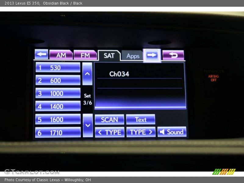 Obsidian Black / Black 2013 Lexus ES 350