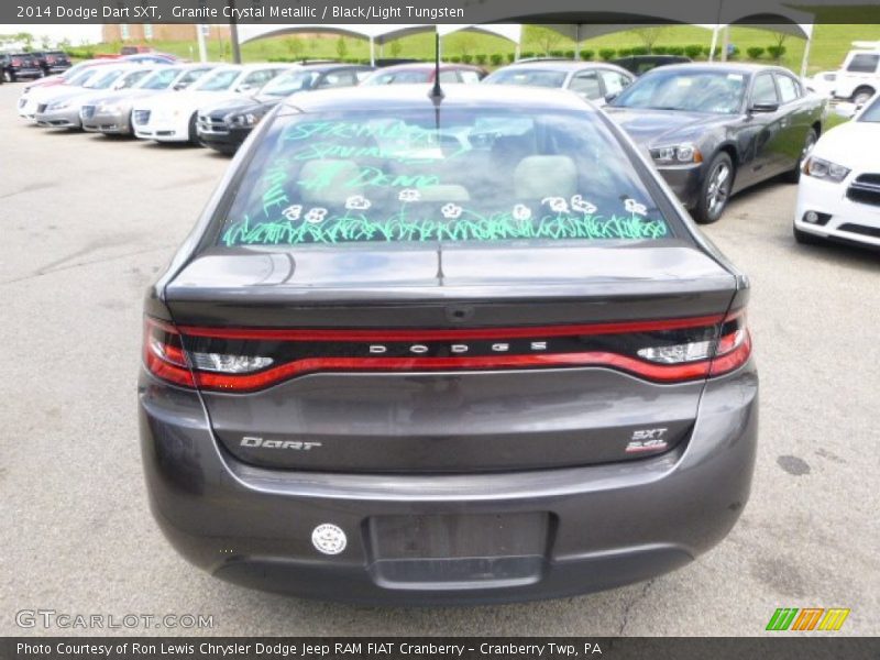 Granite Crystal Metallic / Black/Light Tungsten 2014 Dodge Dart SXT