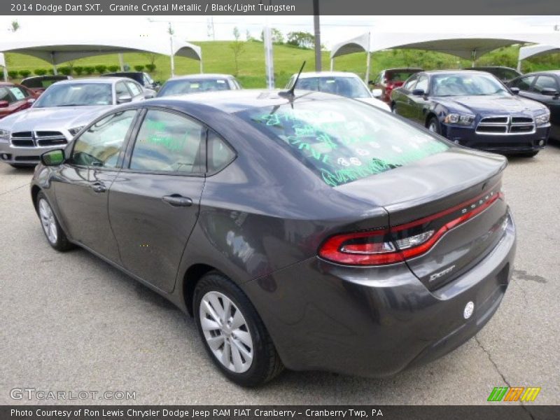Granite Crystal Metallic / Black/Light Tungsten 2014 Dodge Dart SXT