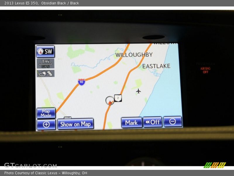 Obsidian Black / Black 2013 Lexus ES 350