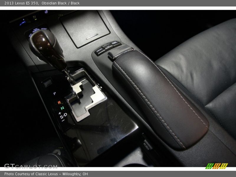 Obsidian Black / Black 2013 Lexus ES 350