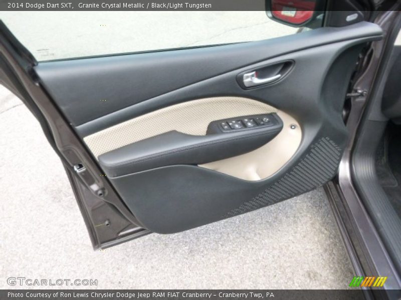Granite Crystal Metallic / Black/Light Tungsten 2014 Dodge Dart SXT