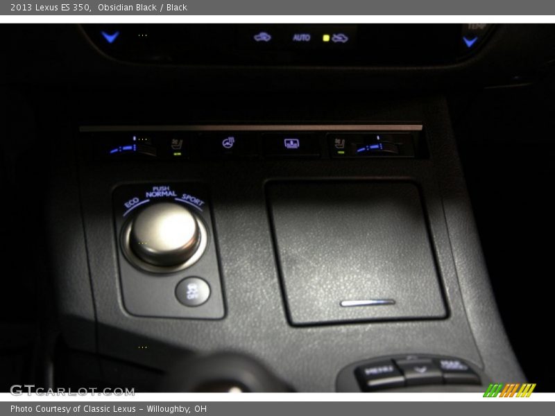Obsidian Black / Black 2013 Lexus ES 350
