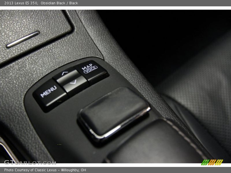 Obsidian Black / Black 2013 Lexus ES 350