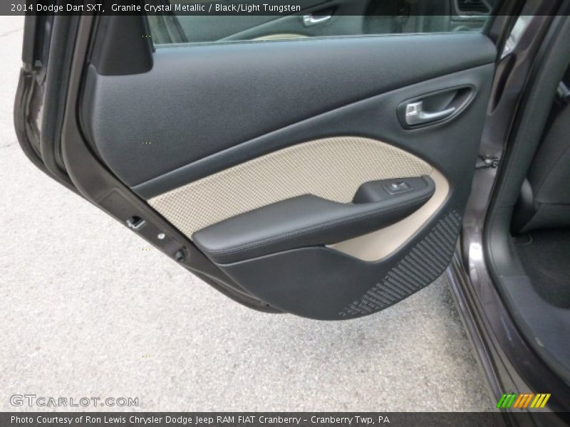 Granite Crystal Metallic / Black/Light Tungsten 2014 Dodge Dart SXT