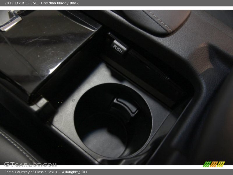 Obsidian Black / Black 2013 Lexus ES 350