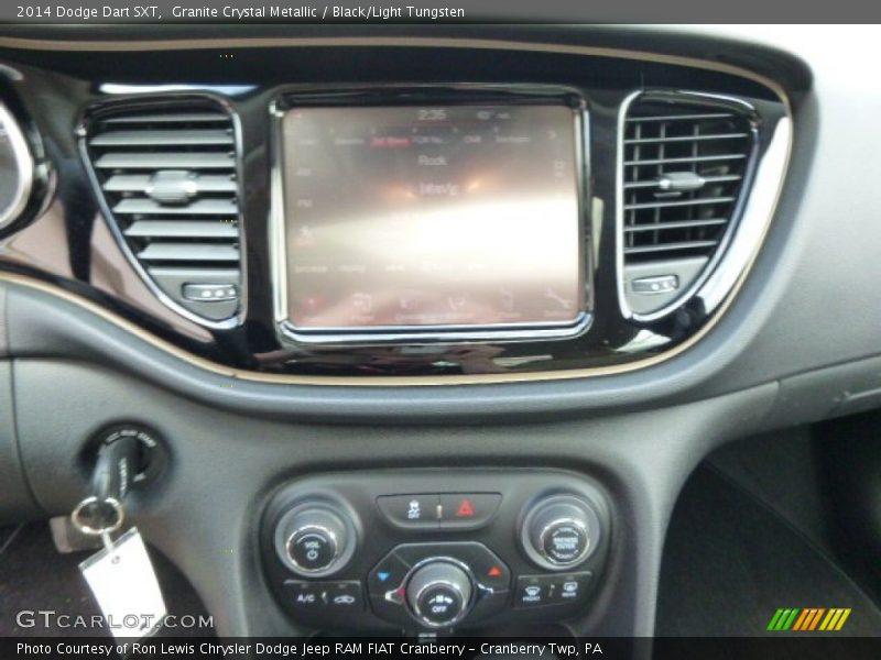 Granite Crystal Metallic / Black/Light Tungsten 2014 Dodge Dart SXT
