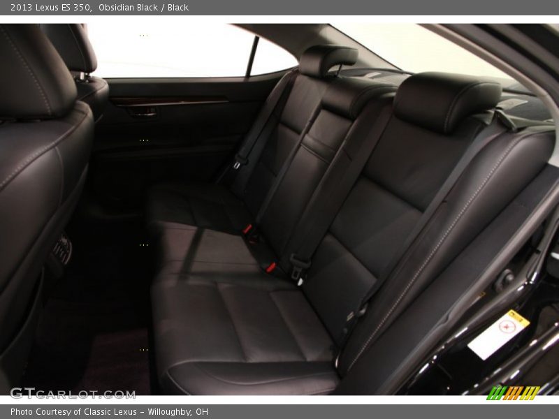 Obsidian Black / Black 2013 Lexus ES 350