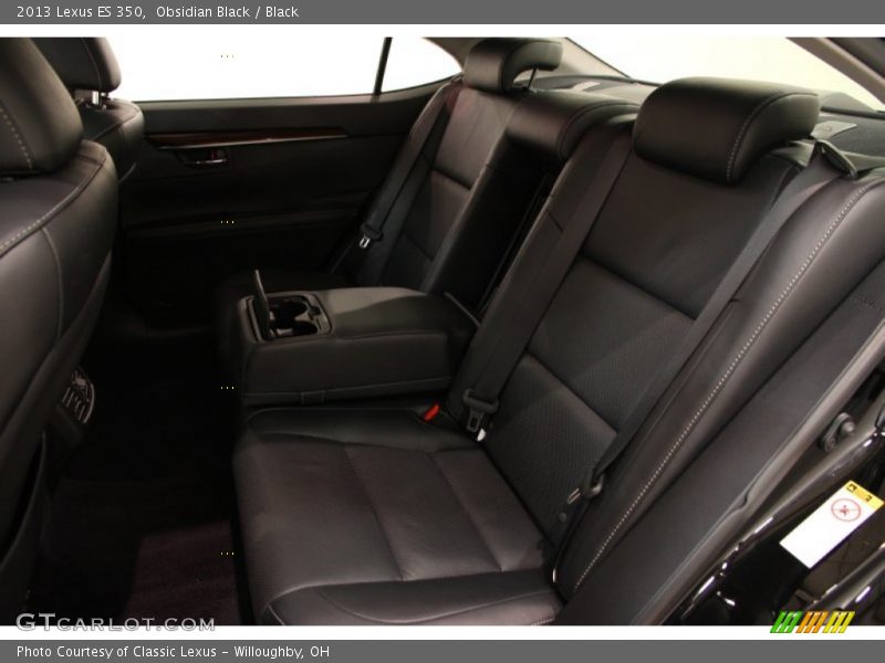 Obsidian Black / Black 2013 Lexus ES 350
