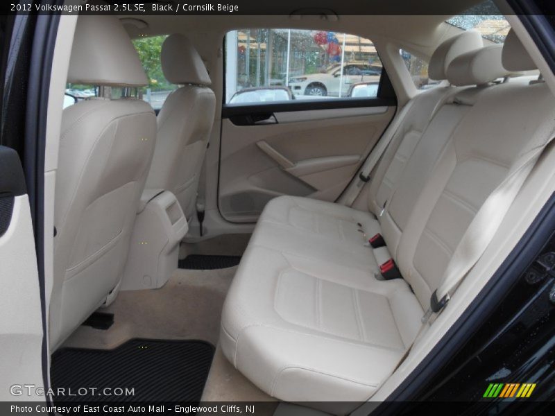 Black / Cornsilk Beige 2012 Volkswagen Passat 2.5L SE