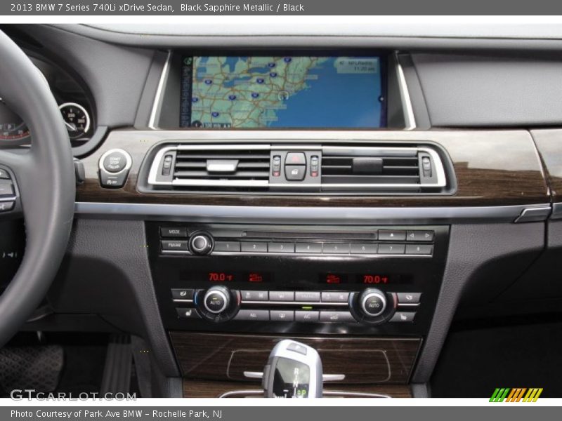 Black Sapphire Metallic / Black 2013 BMW 7 Series 740Li xDrive Sedan