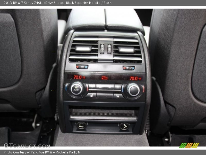 Black Sapphire Metallic / Black 2013 BMW 7 Series 740Li xDrive Sedan