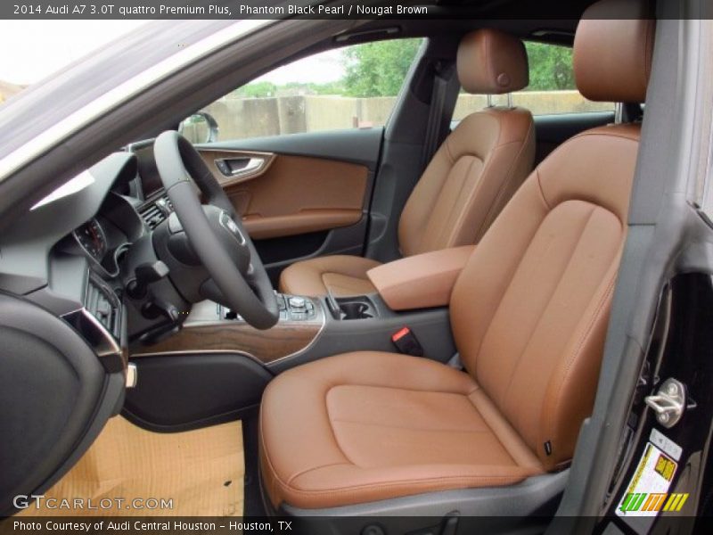  2014 A7 3.0T quattro Premium Plus Nougat Brown Interior