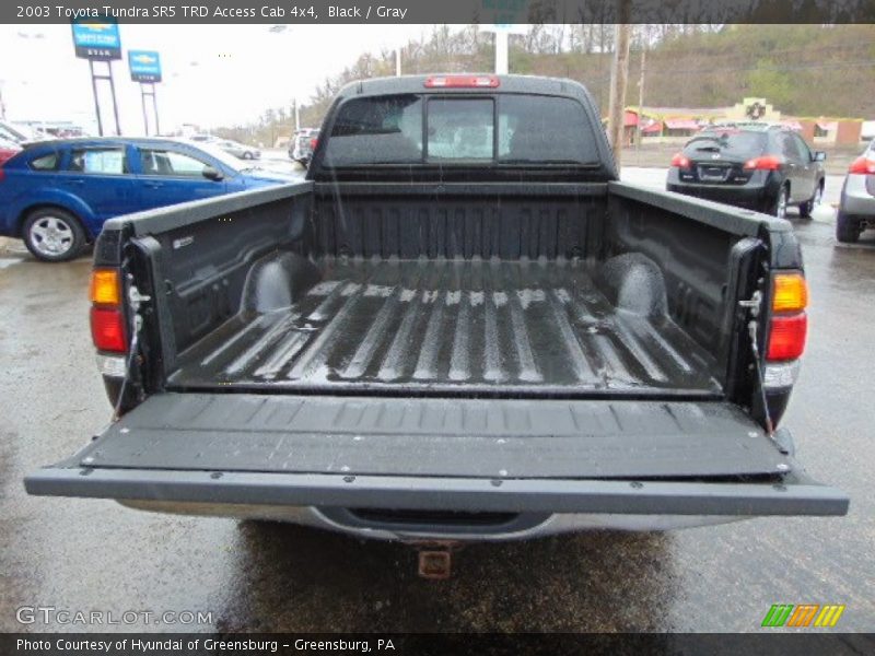 Black / Gray 2003 Toyota Tundra SR5 TRD Access Cab 4x4