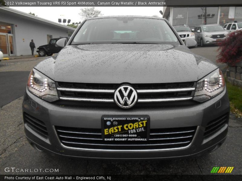 Canyon Gray Metallic / Black Anthracite 2012 Volkswagen Touareg VR6 FSI Sport 4XMotion