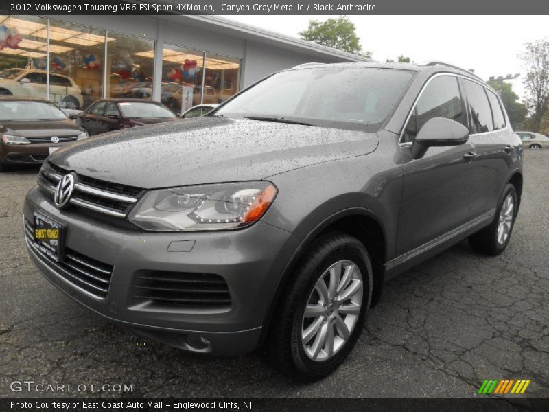 Canyon Gray Metallic / Black Anthracite 2012 Volkswagen Touareg VR6 FSI Sport 4XMotion