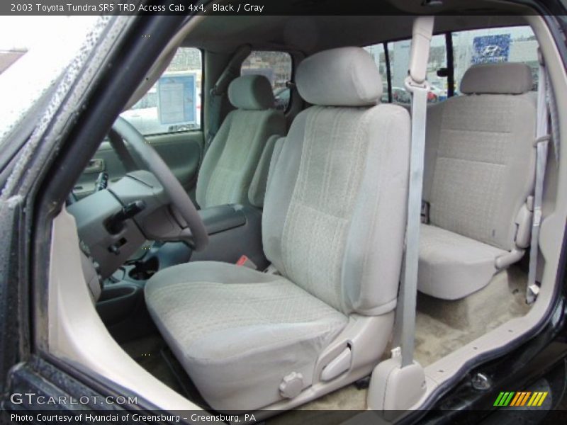 Black / Gray 2003 Toyota Tundra SR5 TRD Access Cab 4x4