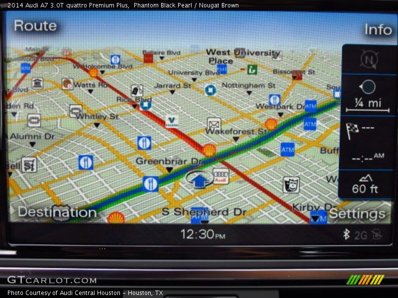 Navigation of 2014 A7 3.0T quattro Premium Plus