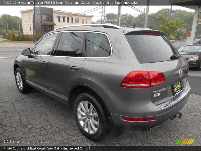 Canyon Gray Metallic / Black Anthracite 2012 Volkswagen Touareg VR6 FSI Sport 4XMotion