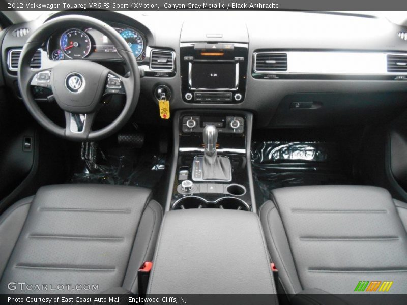Canyon Gray Metallic / Black Anthracite 2012 Volkswagen Touareg VR6 FSI Sport 4XMotion