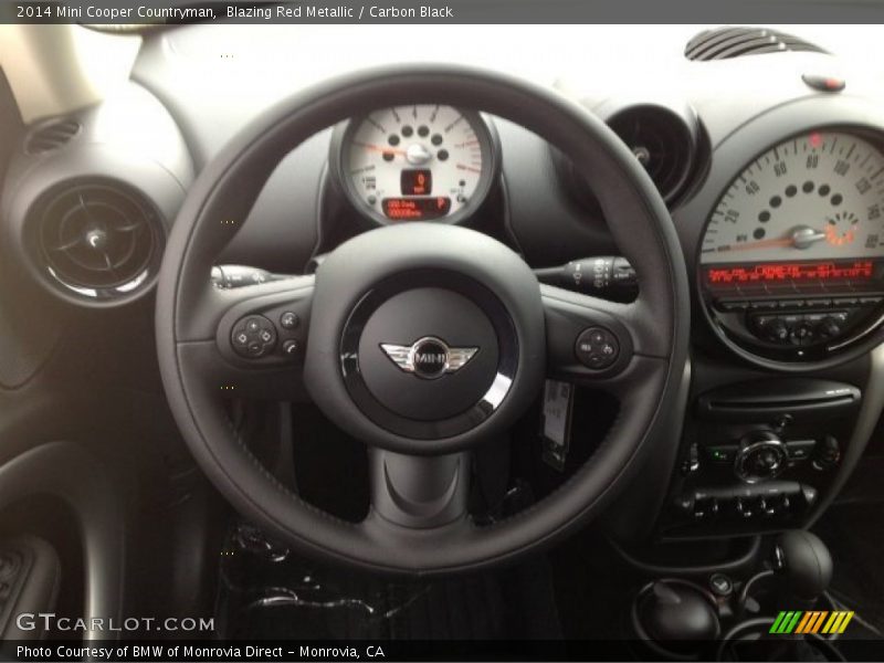 Blazing Red Metallic / Carbon Black 2014 Mini Cooper Countryman