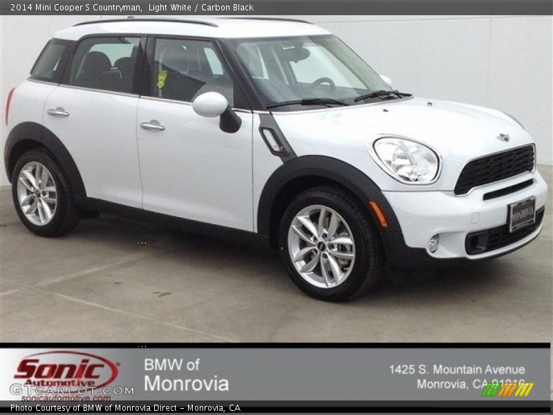 Light White / Carbon Black 2014 Mini Cooper S Countryman