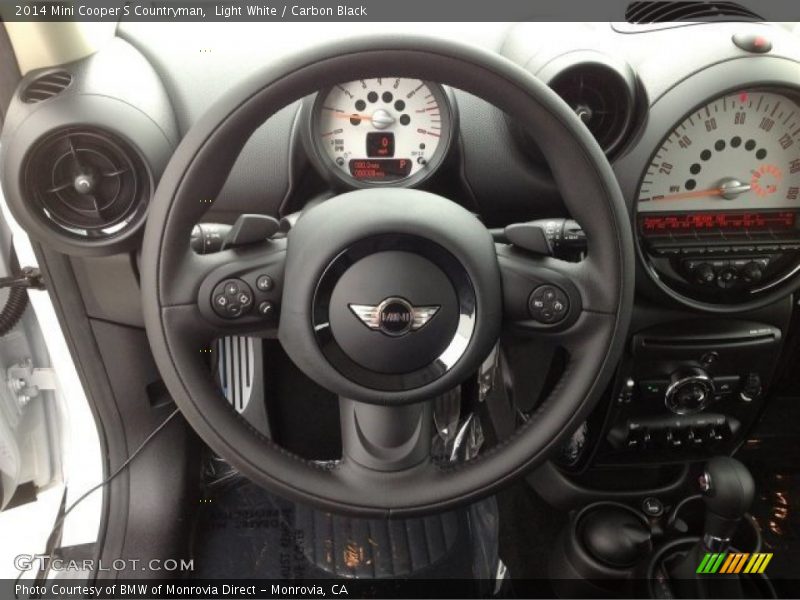 Light White / Carbon Black 2014 Mini Cooper S Countryman