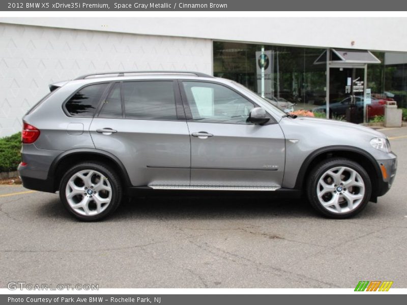 Space Gray Metallic / Cinnamon Brown 2012 BMW X5 xDrive35i Premium