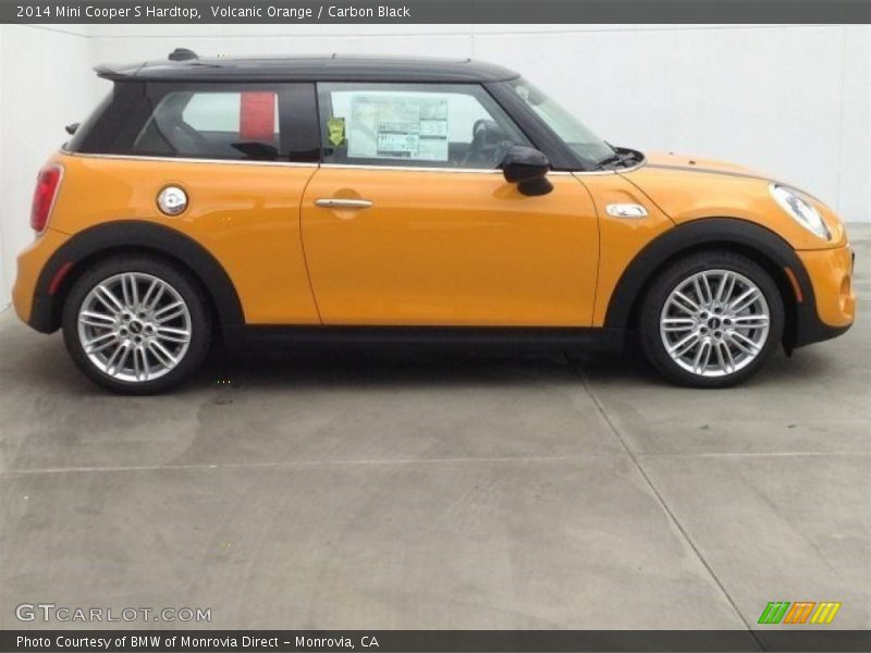  2014 Cooper S Hardtop Volcanic Orange