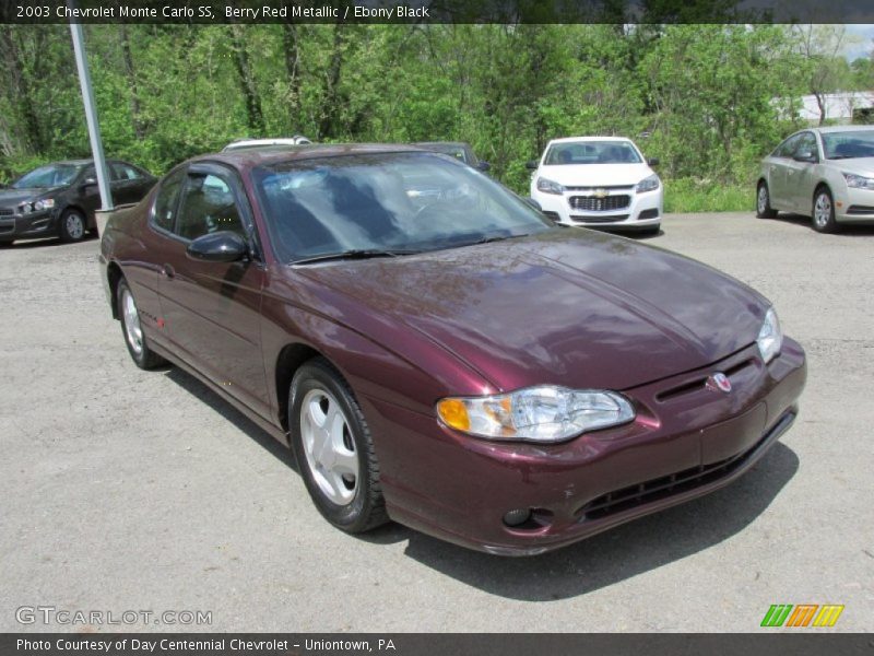 Front 3/4 View of 2003 Monte Carlo SS