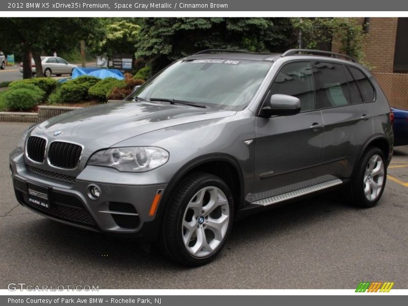 Space Gray Metallic / Cinnamon Brown 2012 BMW X5 xDrive35i Premium