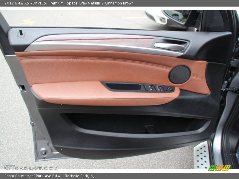Space Gray Metallic / Cinnamon Brown 2012 BMW X5 xDrive35i Premium