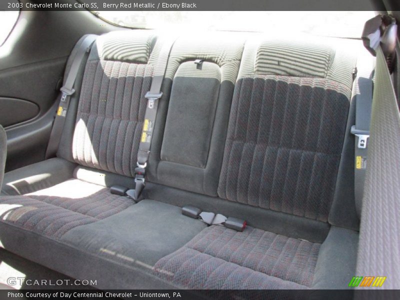 Berry Red Metallic / Ebony Black 2003 Chevrolet Monte Carlo SS