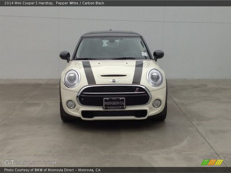 Pepper White / Carbon Black 2014 Mini Cooper S Hardtop