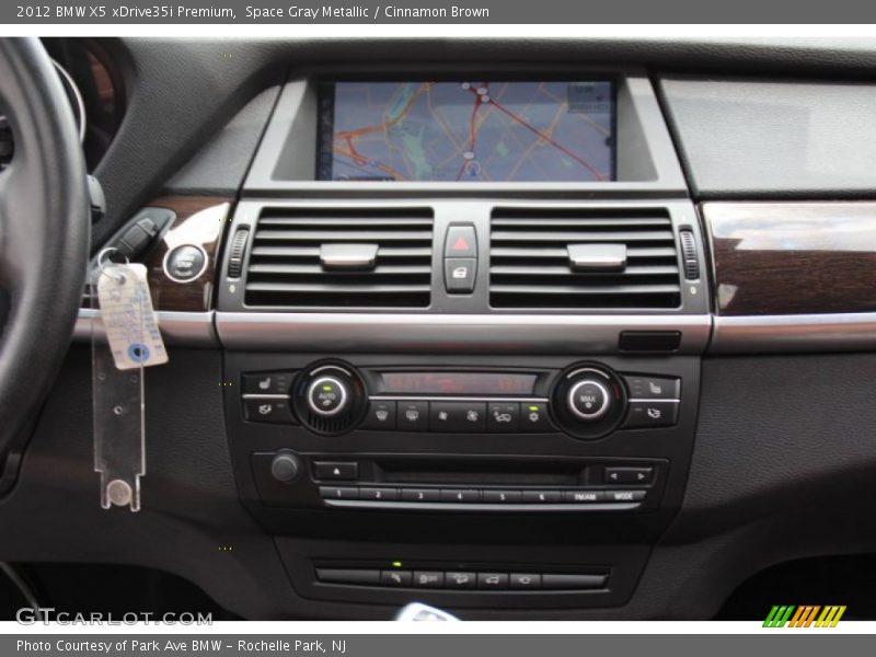 Space Gray Metallic / Cinnamon Brown 2012 BMW X5 xDrive35i Premium