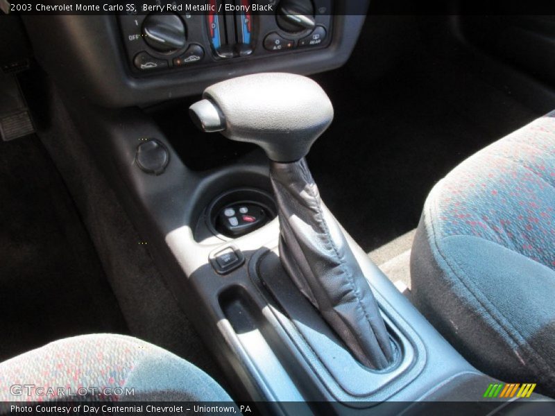 Berry Red Metallic / Ebony Black 2003 Chevrolet Monte Carlo SS