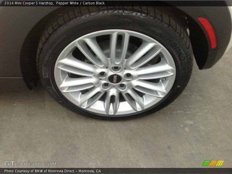 Pepper White / Carbon Black 2014 Mini Cooper S Hardtop