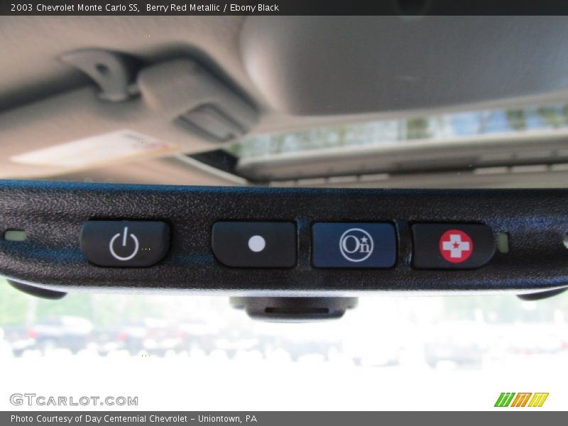 Berry Red Metallic / Ebony Black 2003 Chevrolet Monte Carlo SS