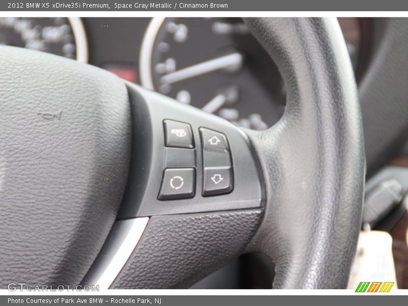 Space Gray Metallic / Cinnamon Brown 2012 BMW X5 xDrive35i Premium