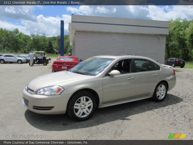 Gold Mist Metallic / Ebony 2012 Chevrolet Impala LT