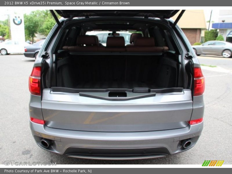 Space Gray Metallic / Cinnamon Brown 2012 BMW X5 xDrive35i Premium
