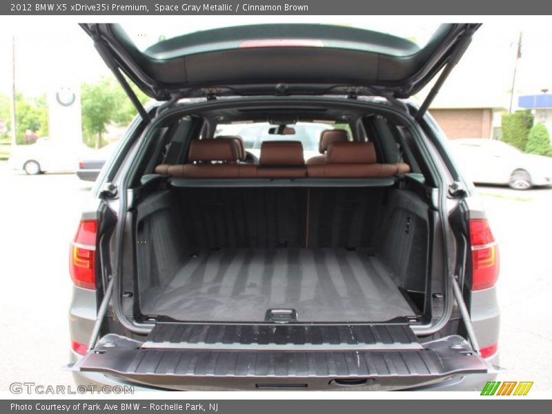 Space Gray Metallic / Cinnamon Brown 2012 BMW X5 xDrive35i Premium