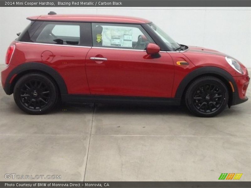  2014 Cooper Hardtop Blazing Red Metallic